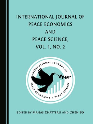 cover image of International Journal of Peace Economics and Peace Science, Vol. 1, No. 2